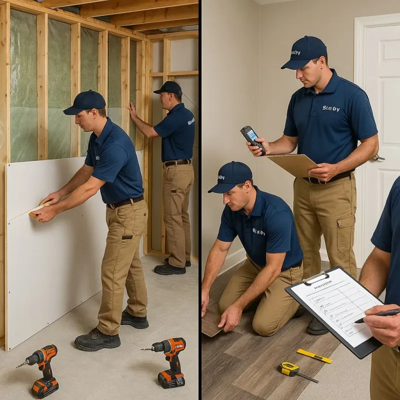 Repairs and Reconstruction process in Moorhead, MS
